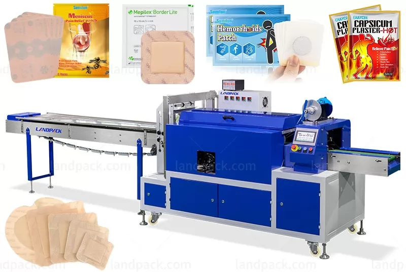 Automatic 4 Side Sealing Ointment Tablets Medicine Product Pillow Packing Machine