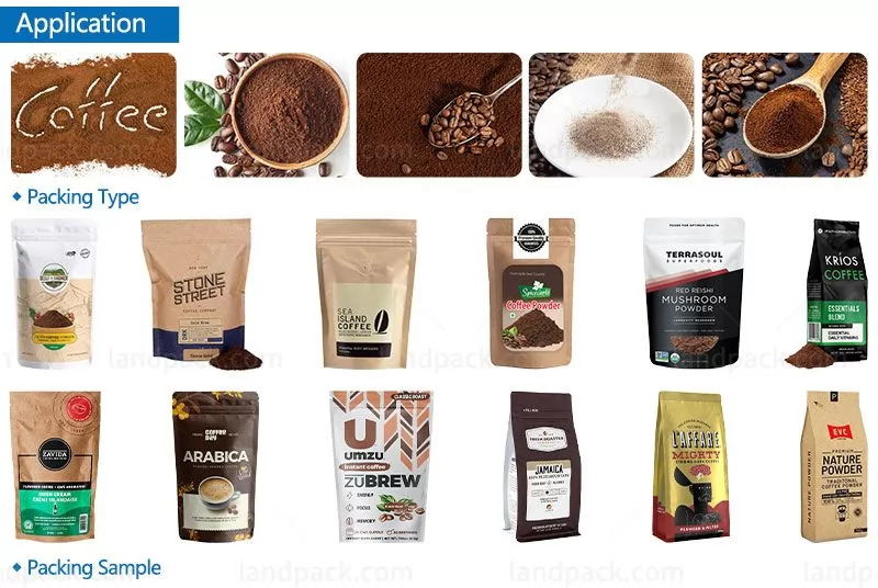 1kg coffee powder packing machine factories