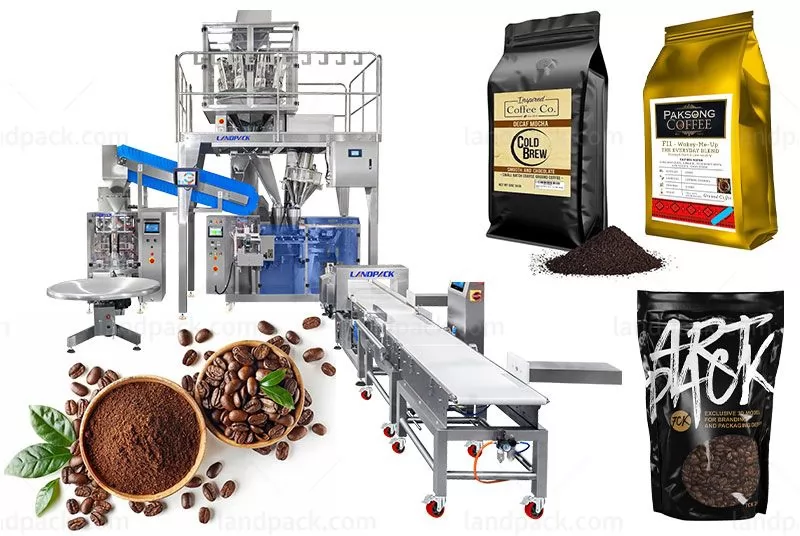 Automatic Coffee Powder Premade Bag Horizontal Pouch Packing Machine