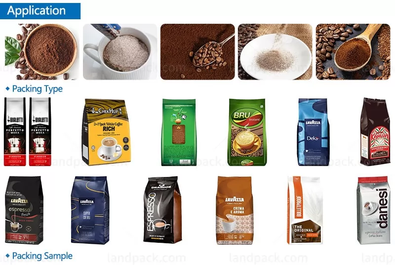 coffee pouch packaging machine