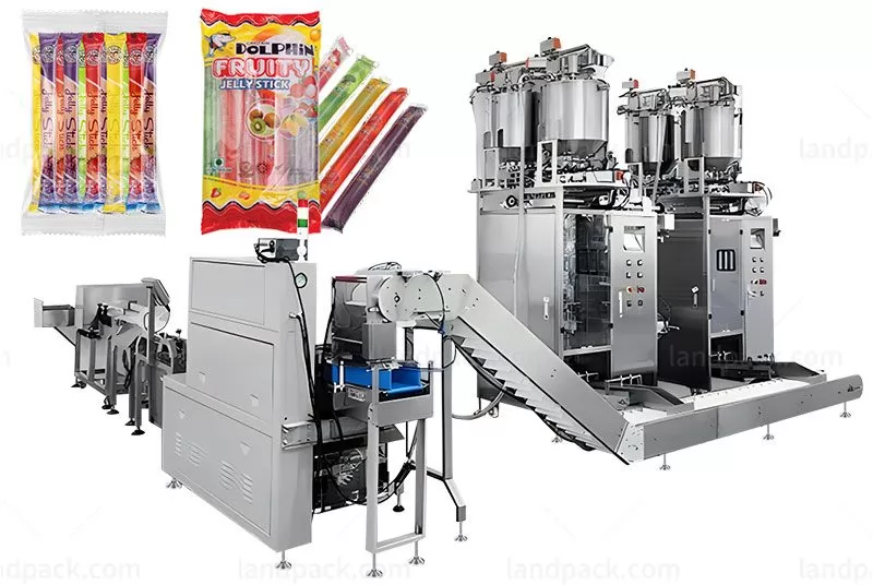 Automatic Multilane Liquid Sachet Bag Stick Packing Packaging Machine Line