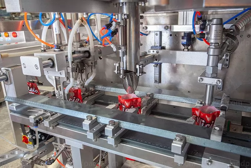 ziplock pouch packing machine