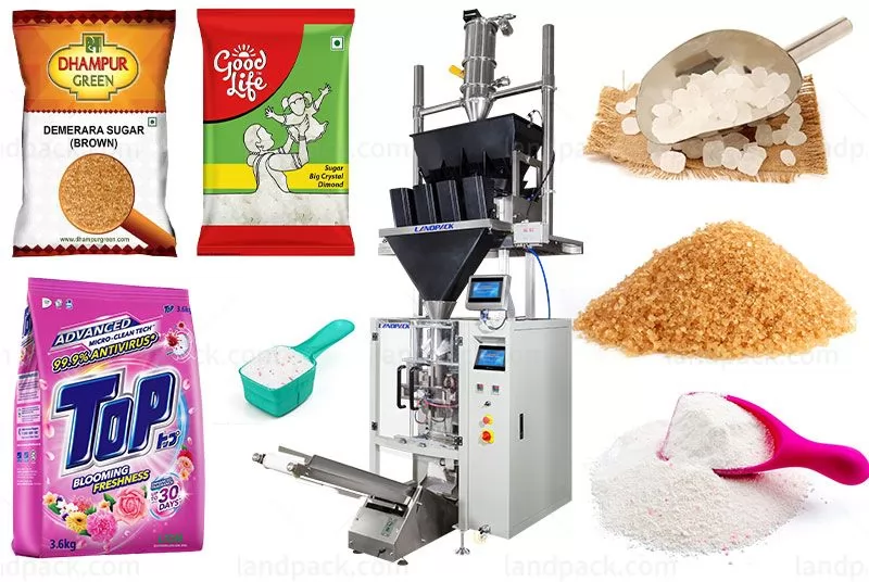 Automatic Detergent Washing Powder Vertical Bag Packing Machine