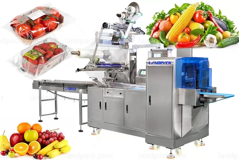Automatic Reciprocating Apple Fruit In Box Flow Packing Machine