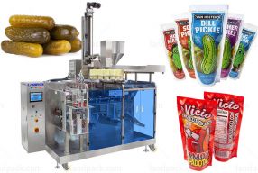 Automatic Pickled Cucumber Carrot Horizontal Premade Pouch Doypack Packing Machine