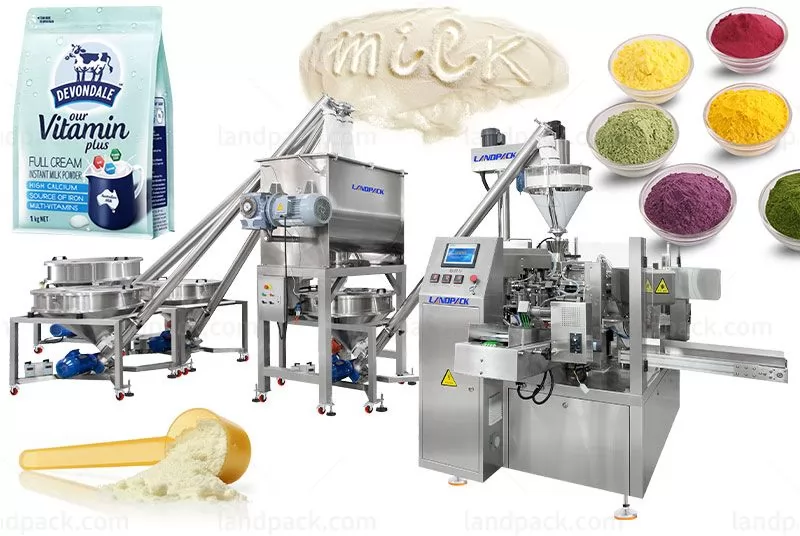 zipper pouch packing machine