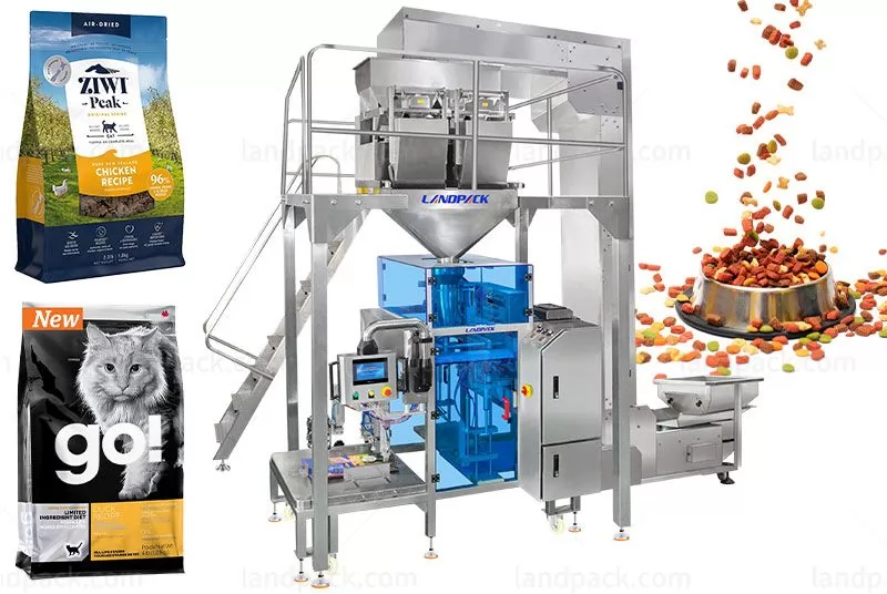 Automatic 2-head Linear Weigher Mini Doypack Zip Lock Bag Packing Machine