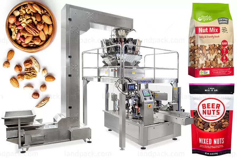 Automatic Premade Stand Up Bag Rotary Doypack Packing Machine