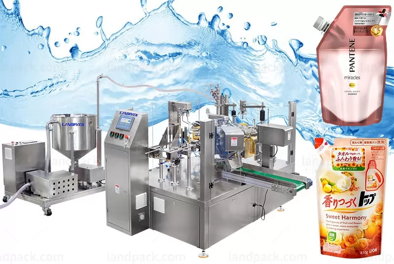 Stand Up Pouch Automatic Liquid Packaging Machine