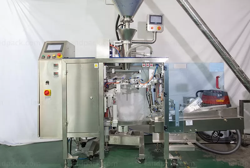 automatic stand up pouch filling and packing machine