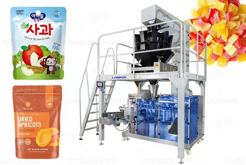 Automatic Horizontal Stand Up Pouch Doypack Packing Machine With Multihead Weigher