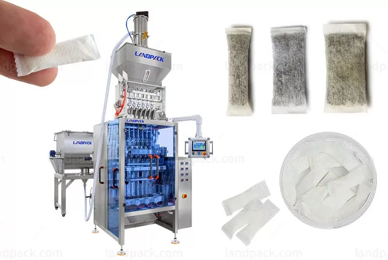 Multi Lane Snus Powder Stick Bag Filling Sealing Machine