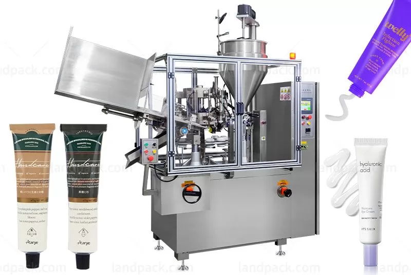 High Speed Automatic Hand Cream Plastic/ Aluminum Tube Filling Sealing Machine