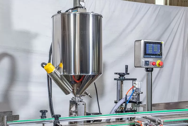 automated petroleum jelly filling machine