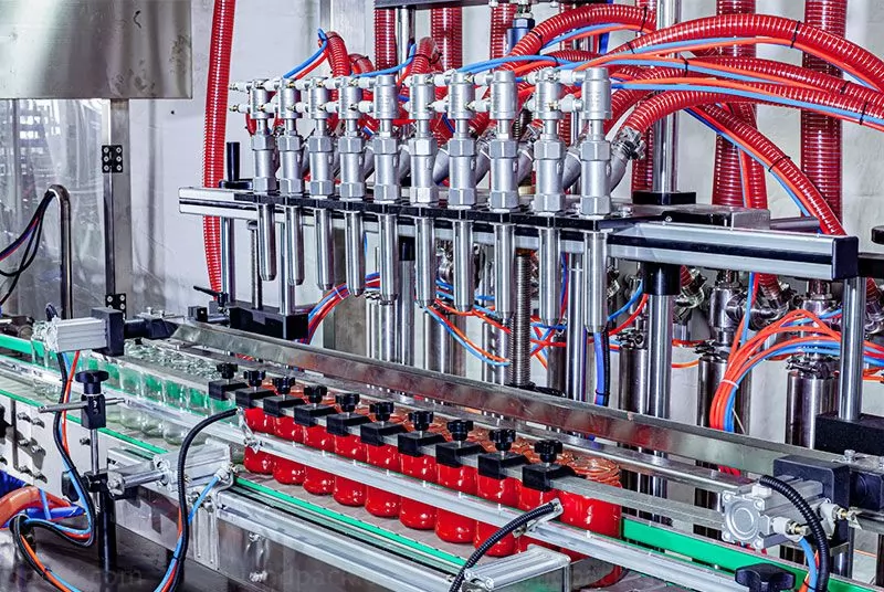 high quality ketchup filling machine
