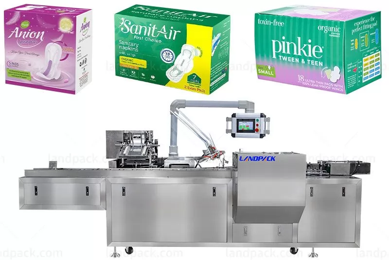 Automatic Sanitary Napkin Pad Packing Cartooning Machine
