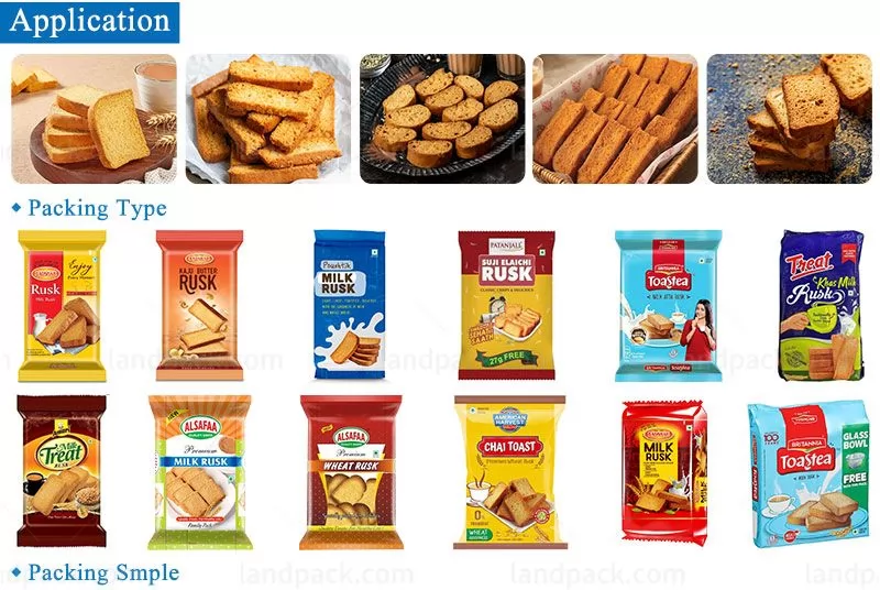rusk packing machine price