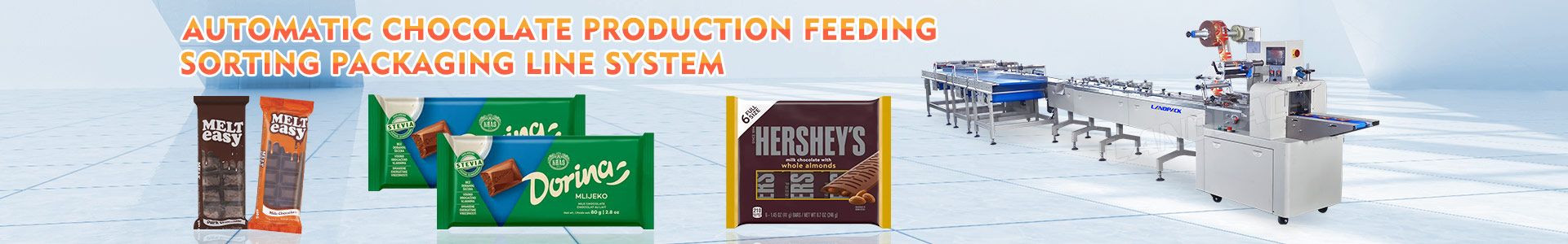 chocolate packaging machinery