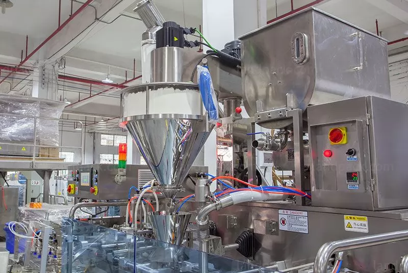 horizontal doypack machine