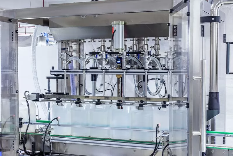 liquid filling machinery