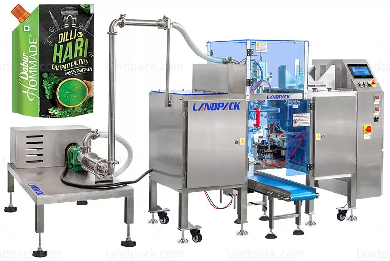 Economic Chutney Premade Stand Up Pouch Doypack Filling Sealing Machine