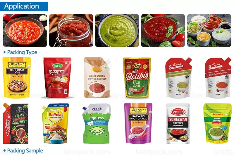 chutney packing machine price