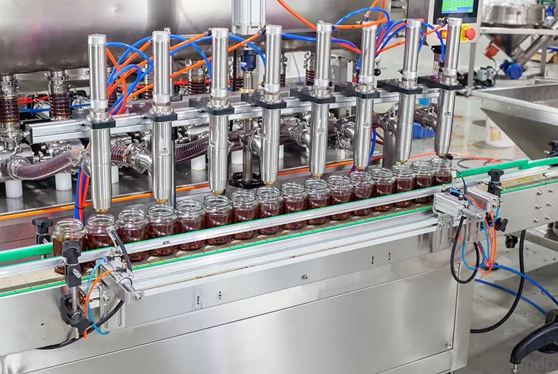 chutney packing machine video