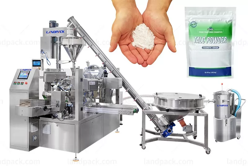 talcum powder filling machine