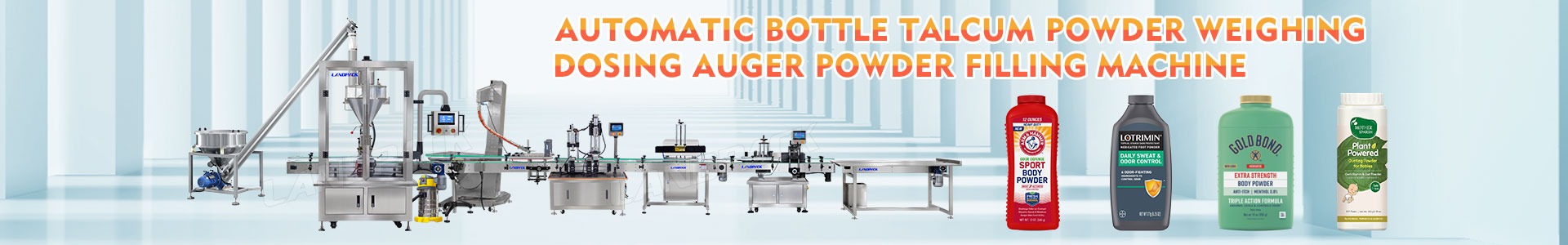 talcum powder filling machine manufacturer