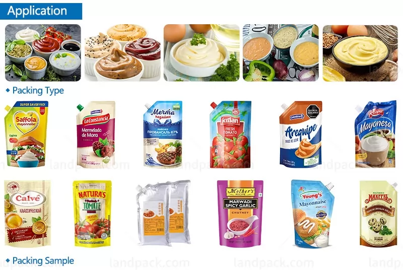 mayonnaise packaging machines