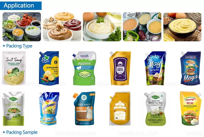 mayonnaise packaging machines