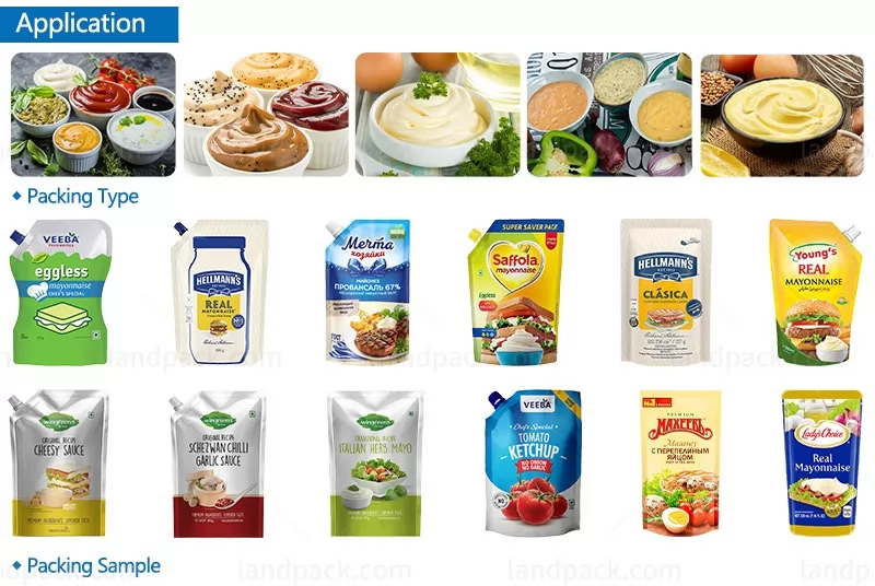 mayonnaise packaging machines