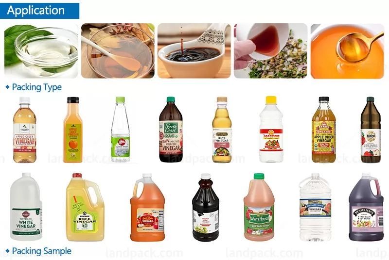 china vinegar filling machine