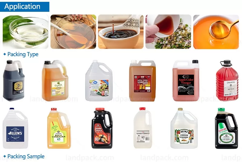 china vinegar filling machine