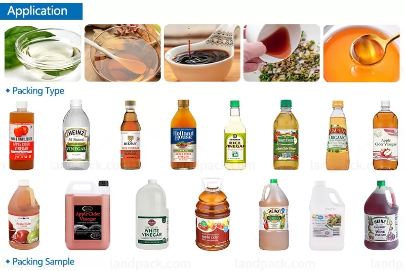 china vinegar filling machine