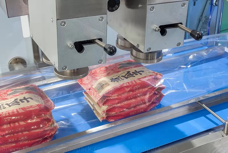 flow pack wrapping machine