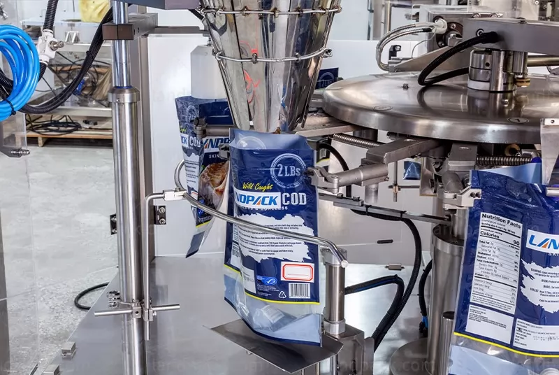 frozen food packing machine