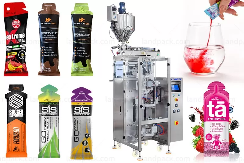 Single-lane Liquid Gel Special Shaped Stick Bag Vertical Packaging Machine