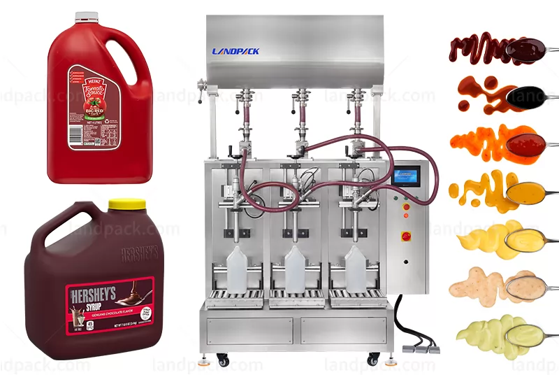hot sauce filling machine