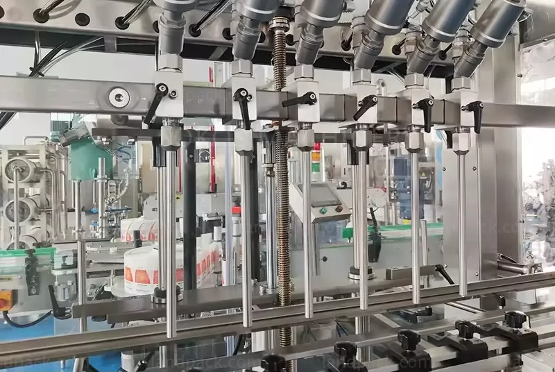 automatic liquid soap filling machine