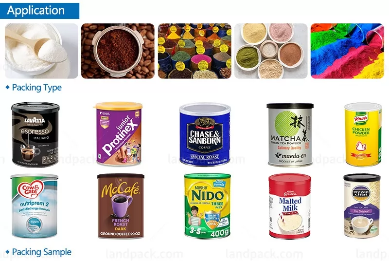 milk powder filling machine