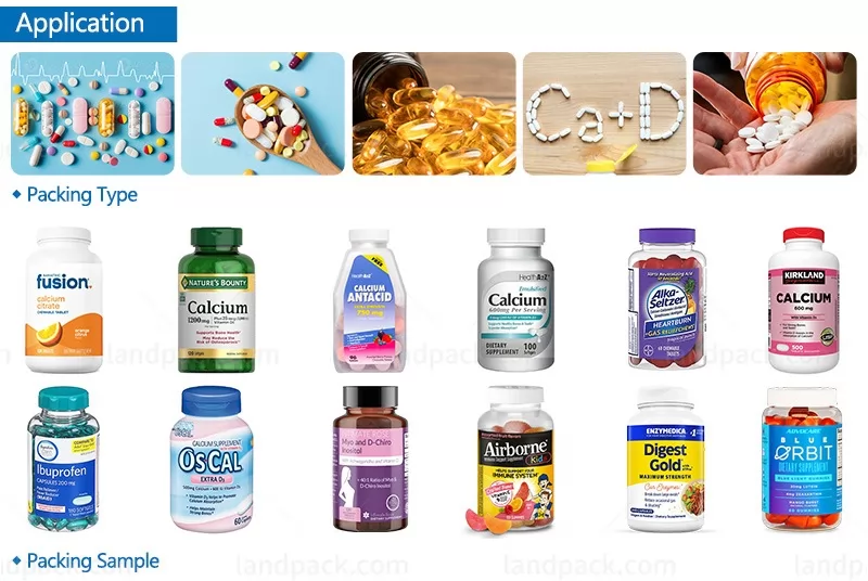 pharma pack bottle line