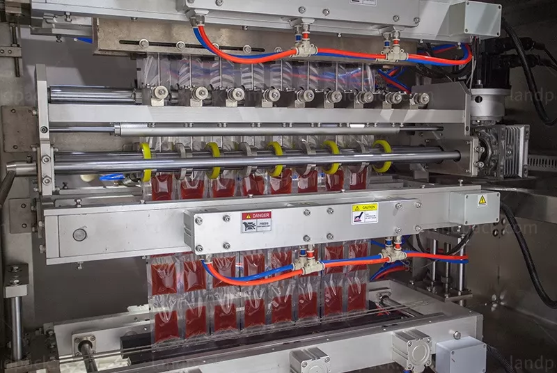 sauce packet packing machine
