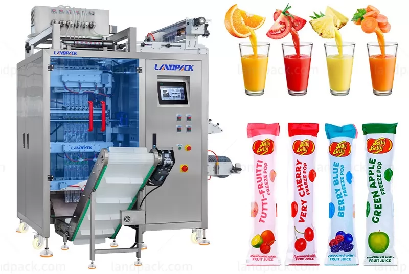 Multilane Liquid Jelly Packing Machine | High Speed Sachet Packing Machine