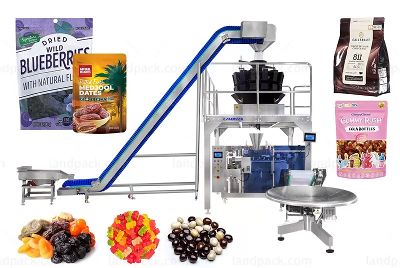 Automatic Doypack Premade Pouch Packing Machine for Dry Fruit and Prunes