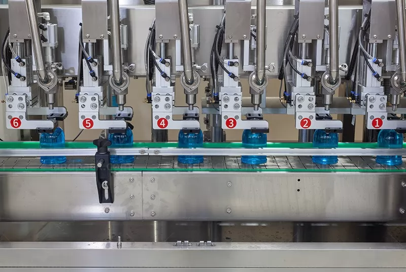 liquid soap filling line