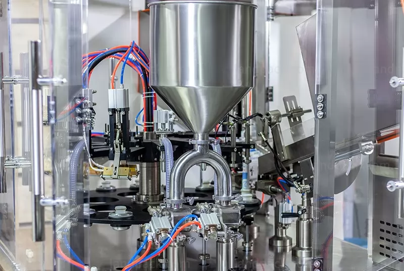 plastic tube sealing machine