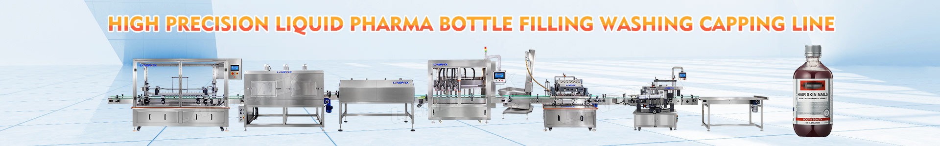 pharmaceutical bottle filling machine