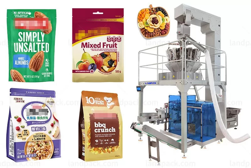 Automatic Cashew Nut Zipper Pouch Packing Machine Solution