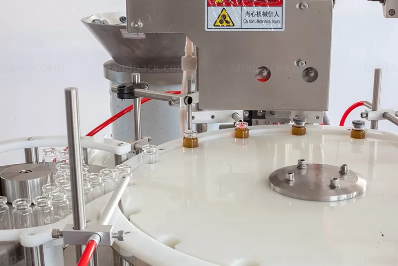 liquid vial filling machine